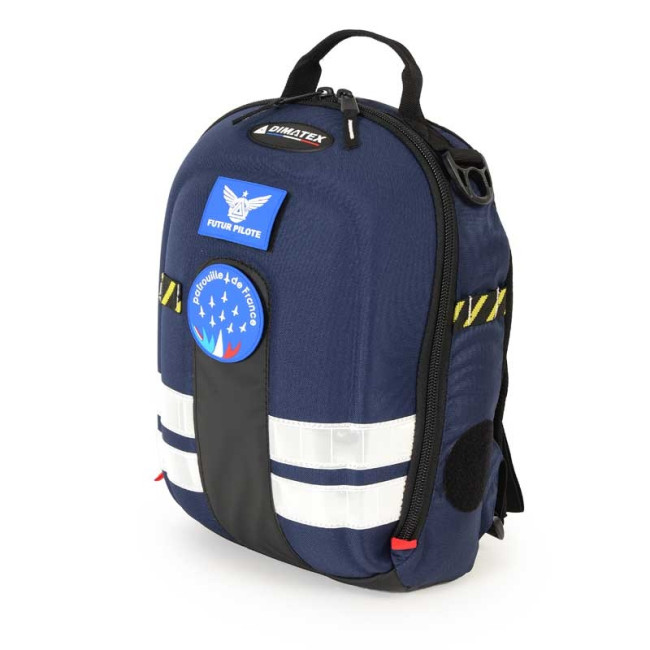 Sac à dos Mini Matt Bleu Patrouille de France - Dimatex