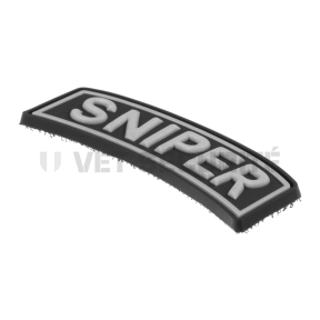 Patch Sniper Tab Gummi Schwarz/Grau - JTG