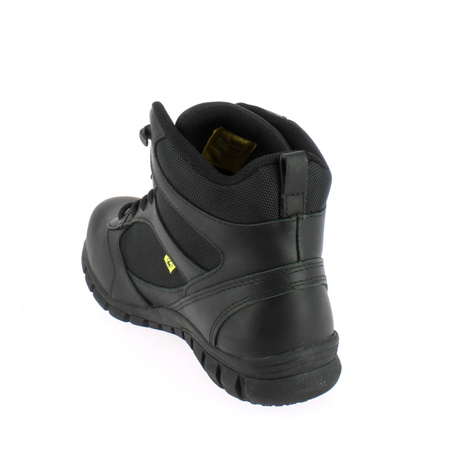 Chaussure Cuir et Nylon Dragon Noir - Safety Jogger