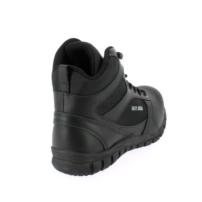 Chaussure Cuir et Nylon Dragon Noir - Safety Jogger