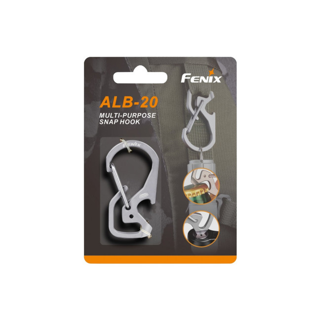 Multifunctionele Aluminium Karabijnhaak ALB-20 - Fenix
