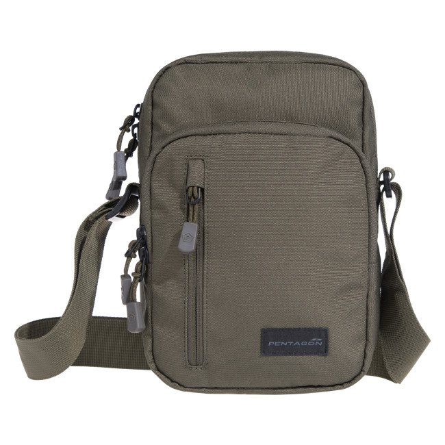 KLEOS Messenger Tas Olijfgroen - Pentagon