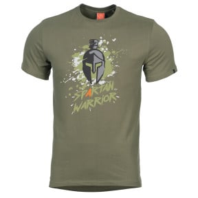 T-Shirt AGERON Spartan Warrior Oliwkowy - Pentagon
