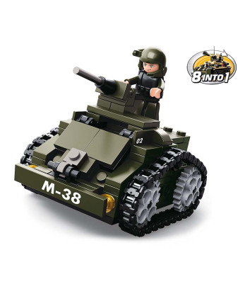 Sluban army - m38-b9800 - tank (char + moto) - Lego - Achat & prix