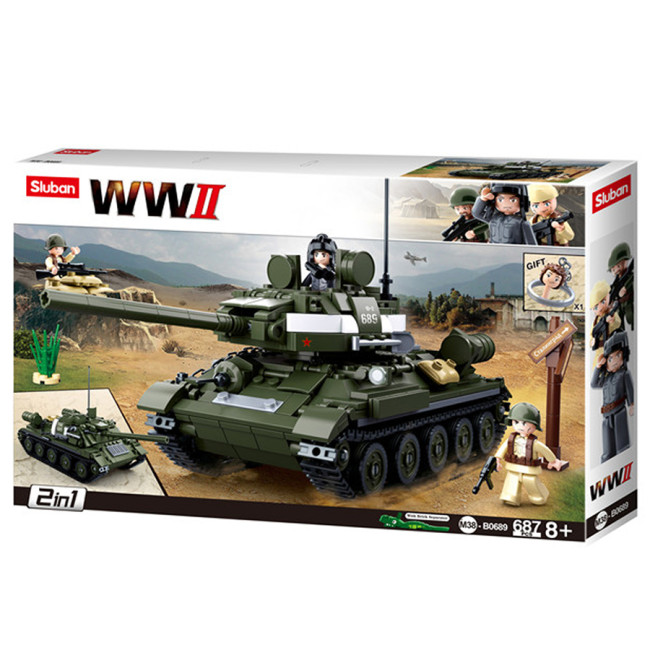 Czołg Wojskowy M38-B0689 - Sluban