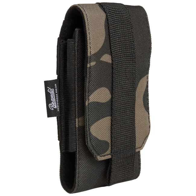 Poche Medium Téléphone MOLLE Dark Camo - Brandit
