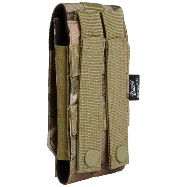 Poche Medium Téléphone MOLLE Tactical Camo - Brandit