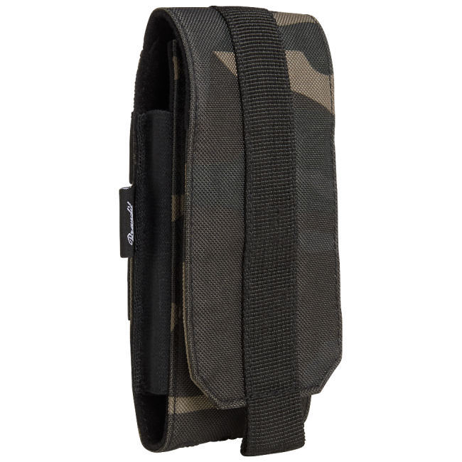 Poche Large Téléphone MOLLE Dark Camo - Brandit