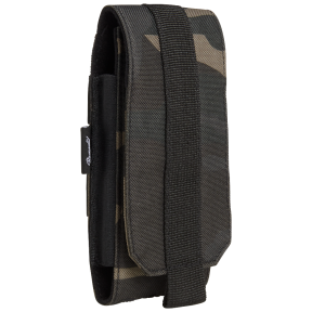 Poche Large Téléphone MOLLE Dark Camo - Brandit