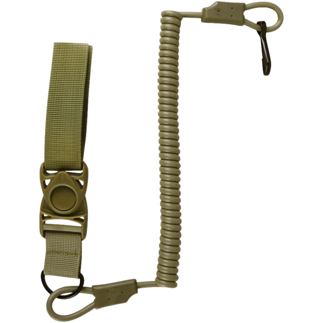 Lanière de pistolet tactique Coyote - Kombat Tactical