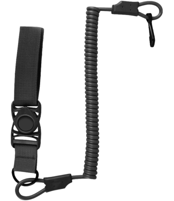 Lanière de pistolet tactique Noir - Kombat Tactical