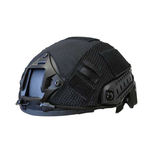 Helmhoes Fast Helmet Zwart - Kombat Tactical