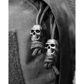 Stop corde Skull - Argent - Kombat Tactical