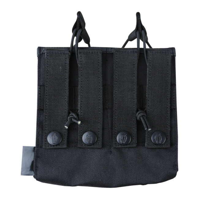 Doppel-Magazintasche Alpha Mag - Schwarz - Kombat Tactical