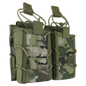 Podwójny uchwyt na magazynek delta BTP - Kombat Tactical