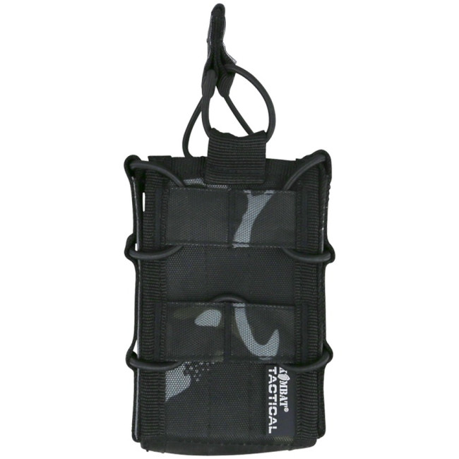 Pojedynczy uchwyt na magazynek delta BTP Czarny - Kombat Tactical