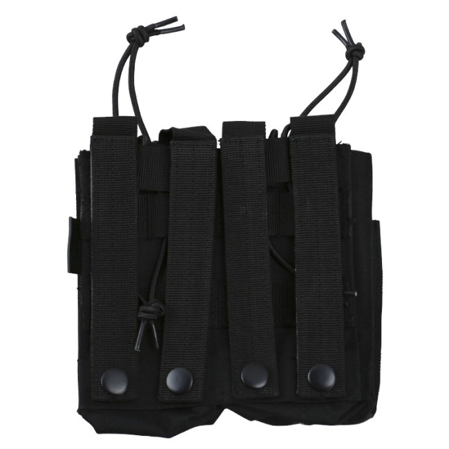 Doppelmagazintasche Duo - Schwarz - Kombat Tactical