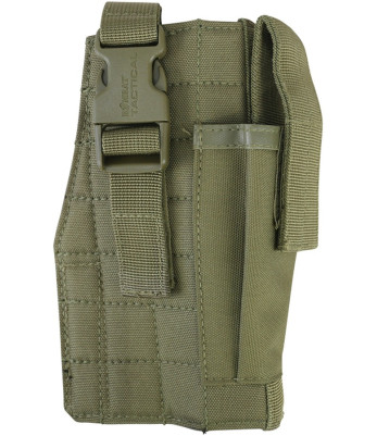 Molle Gun Holster with Mag Pouch - Coyote