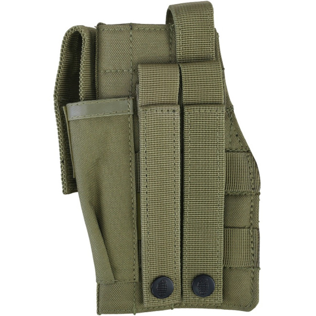 Molle Gun Holster met Magazijn Tas - Coyote