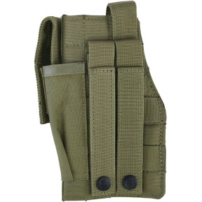 Molle Gun Holster with Mag Pouch - Coyote