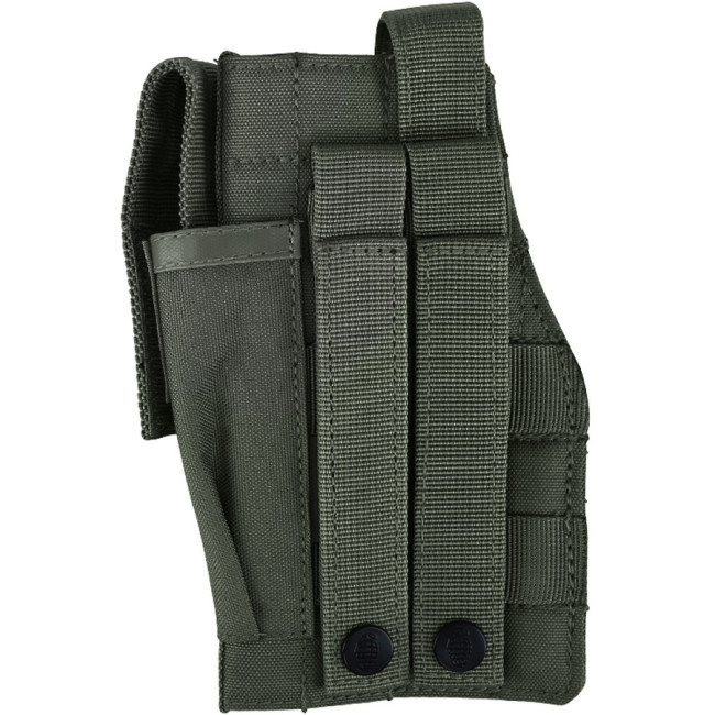 Molle Gun Holster with Mag Pouch - Olive Green