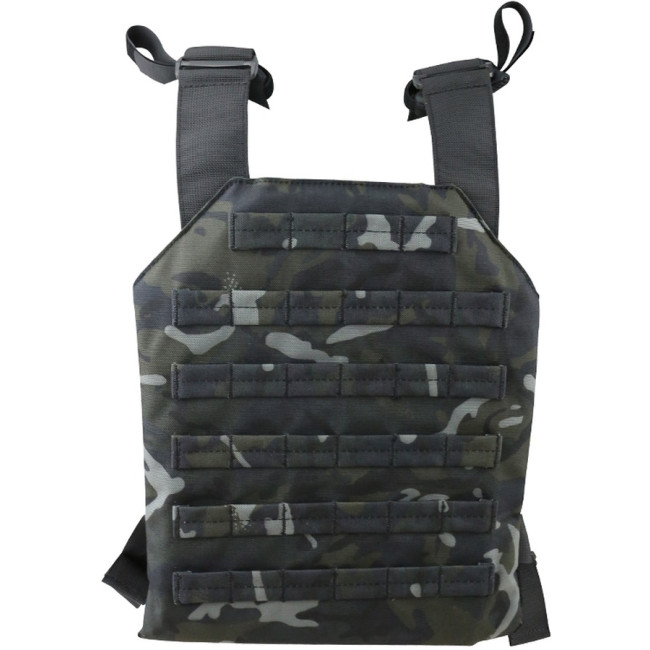Spartan Plattenträger - BTP Schwarz - Kombat Tactical