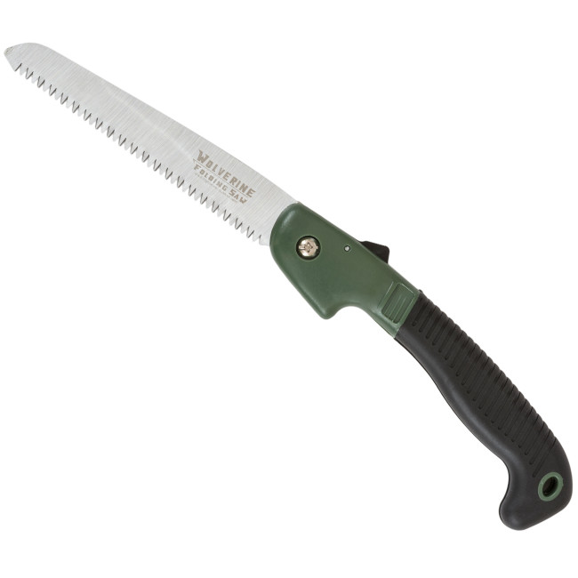 Opvouwbare zaag Groen van staal Wolverine - Highlander