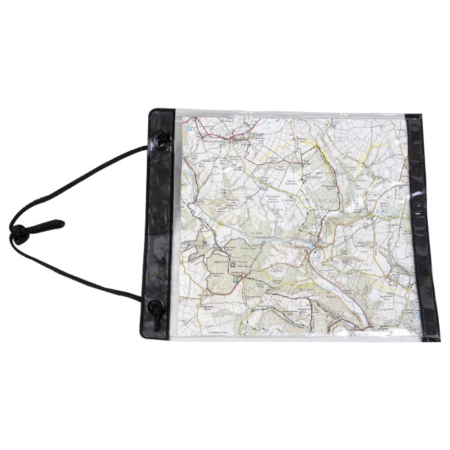 Scout PVC-Kartenhalter 32,5 x 27 cm Schwarz - Highlander