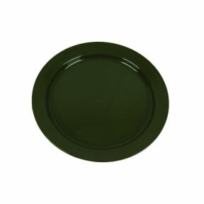Plat bord 24 cm van polypropyleen Groen - Highlander