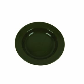 Assiette à soupe 22 cm en polypropylène Verte - Highlander