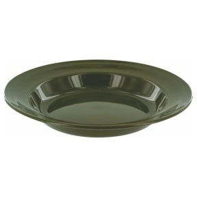 Assiette à soupe 22 cm en polypropylène Verte - Highlander