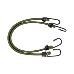 Lot de 2 tendeurs 45 cm Vert Olive - Highlander