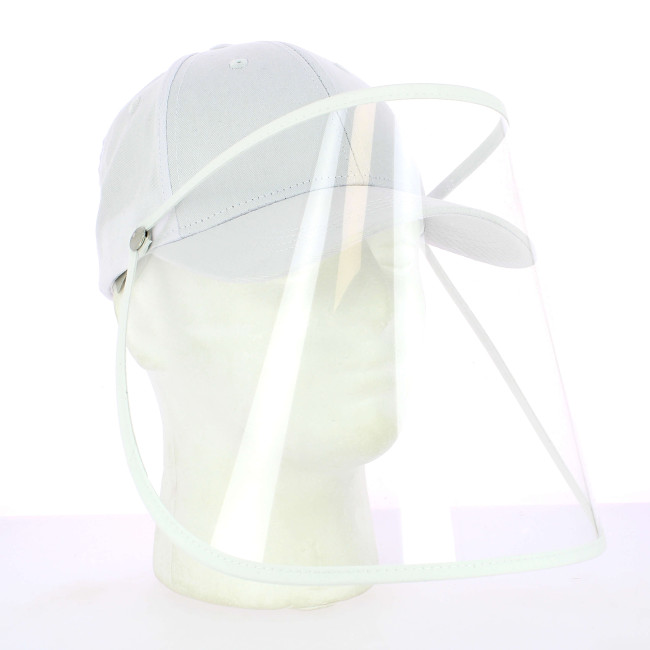 Casquette avec écran de protection PVC - Vetsecurite
