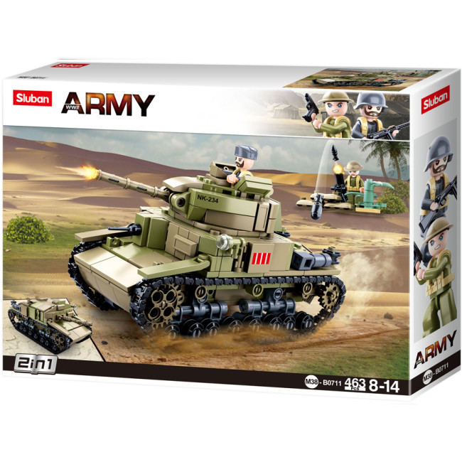 Średni włoski tank 2w1 M38-B0711