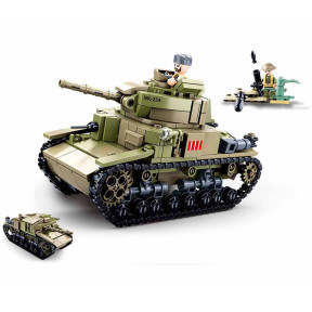 Mittlerer italienischer Panzer 2in1 M38-B0711