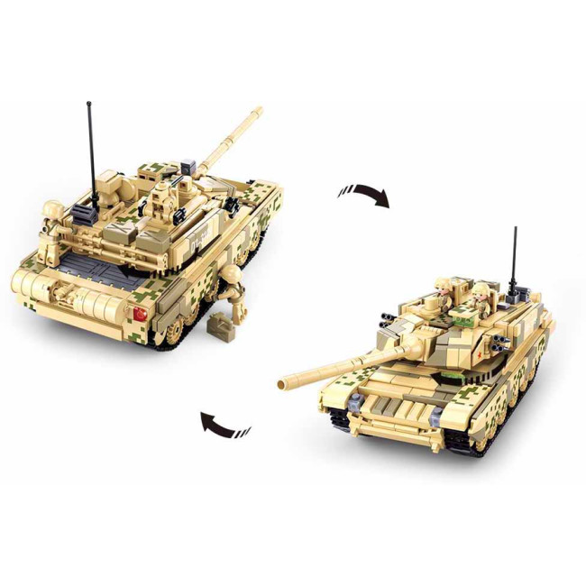 Char de combat principal Militaire Armée M38-B0790 - Sluban