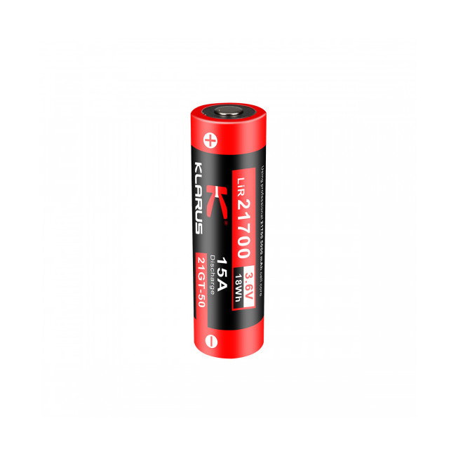 Batterie rechargeable pour lampes XT21X/G15 5000 mAh - Klarus