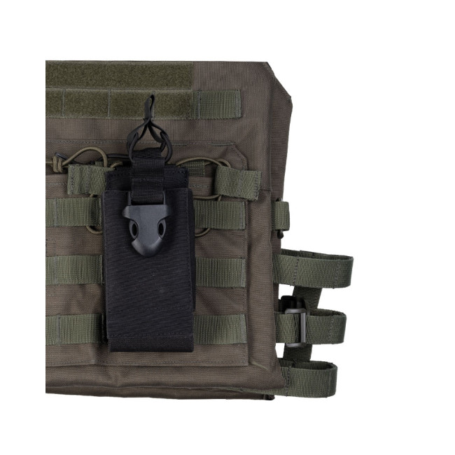 Molle Funkgerättasche Schwarz - Miltec