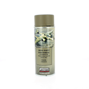 Bombe de peinture militaire Coyote 400 ml - Fosco Industries