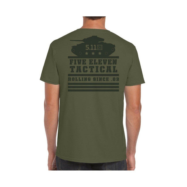 Tee-shirt Grizzly Fitness Noir GRIZFIT - 5.11 Tactical