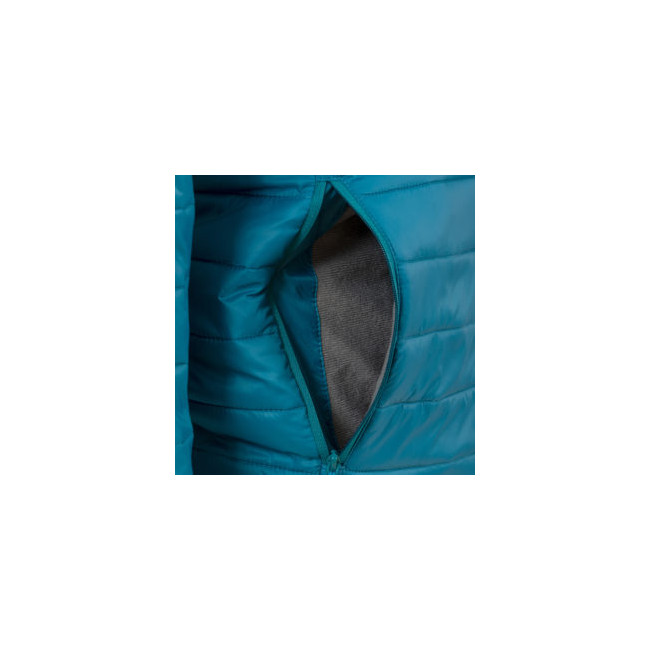 Veste Coll réversible - noir et bleu pétrole - Highlander