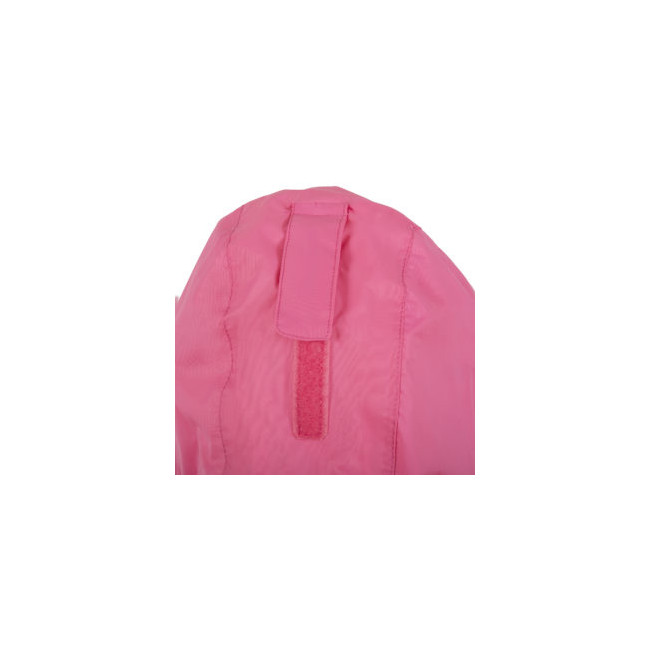 Stow & Go Wasserdichte Damenjacke - Rosa/Weiß - Highlander