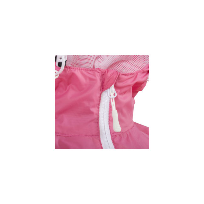 Veste Stow & Go Waterproof Femme - Rose/Blanc - Highlander