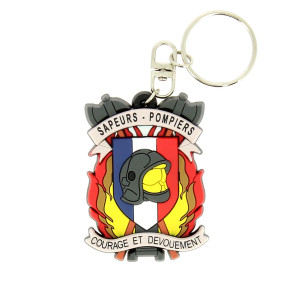 Weicher Schlüsselanhänger Feuerwehr SP Wappen - Patrol Equipments