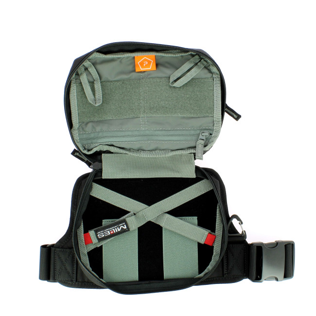 Diskrete Runner Tasche in Schwarz - Pentagon