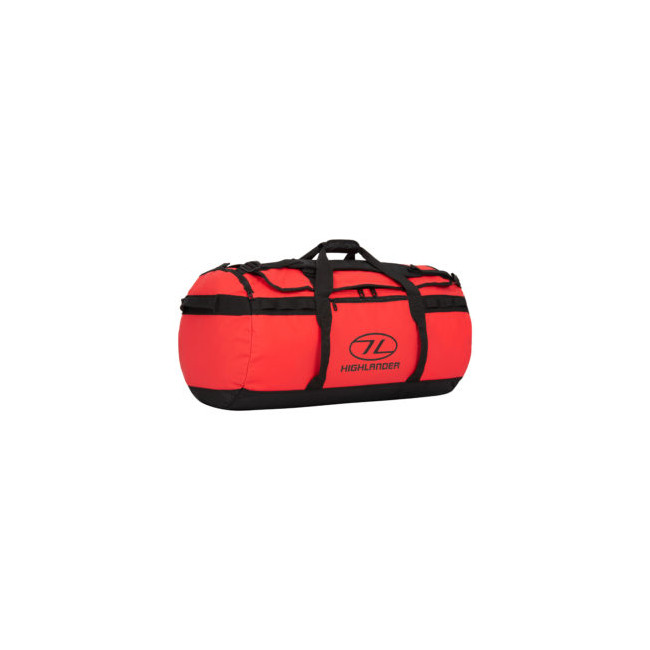 Waterdichte reistas STORM KITBAG 90L - Rood - Highlander
