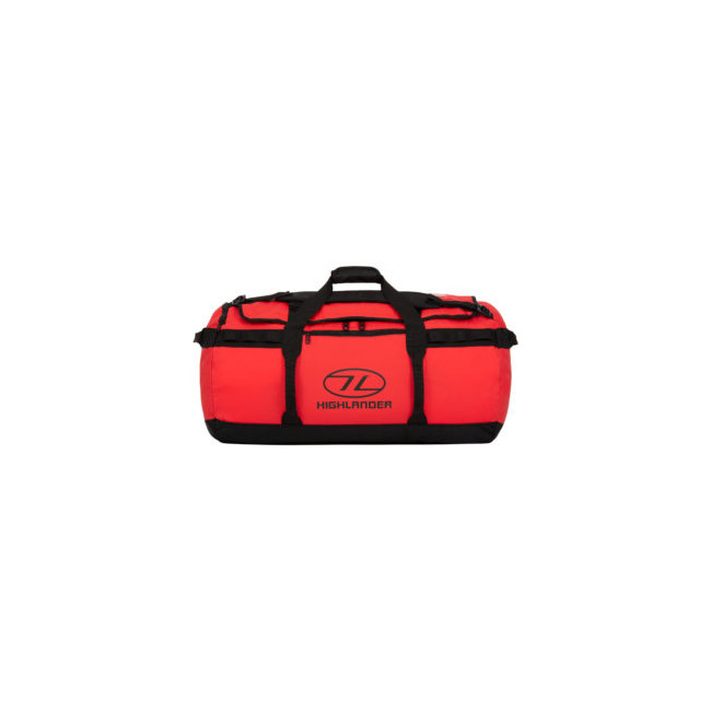 Sac de voyage imperméable STORM KITBAG 90L - Rouge - Highlander