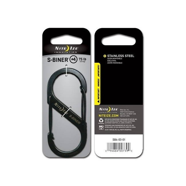 Mousqueton S-Biner Nite Ize - Taille 0