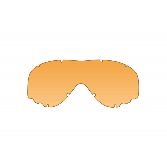Ecran orange pour masque de protection balistique Spear - Wiley X