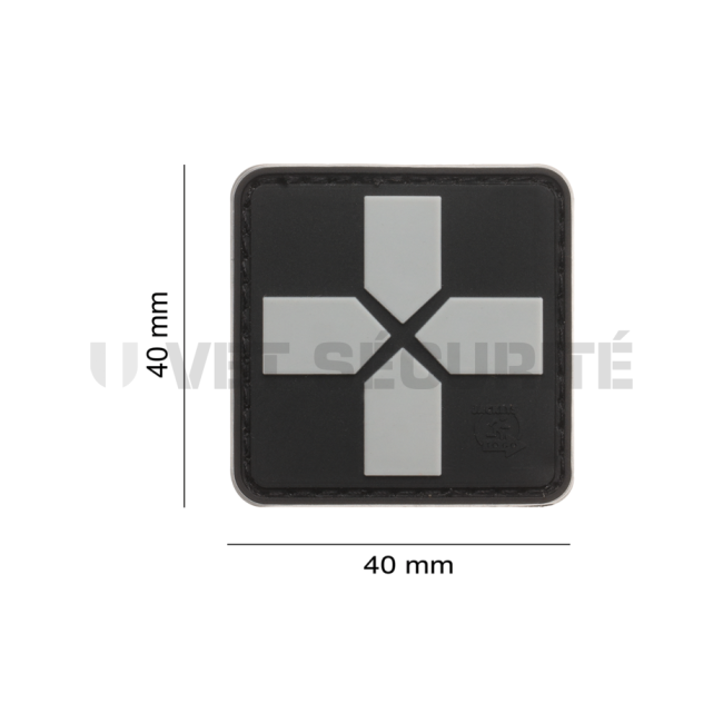Red Cross Rubber Patch 40mm - SWAT - JTG